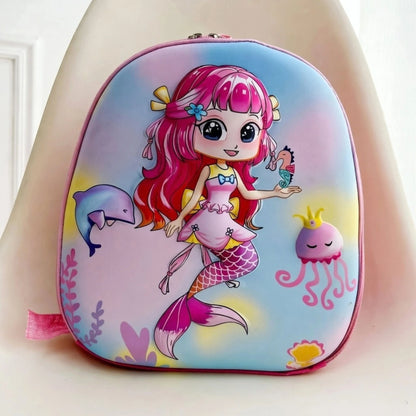 Kids Cartoon School Backpack