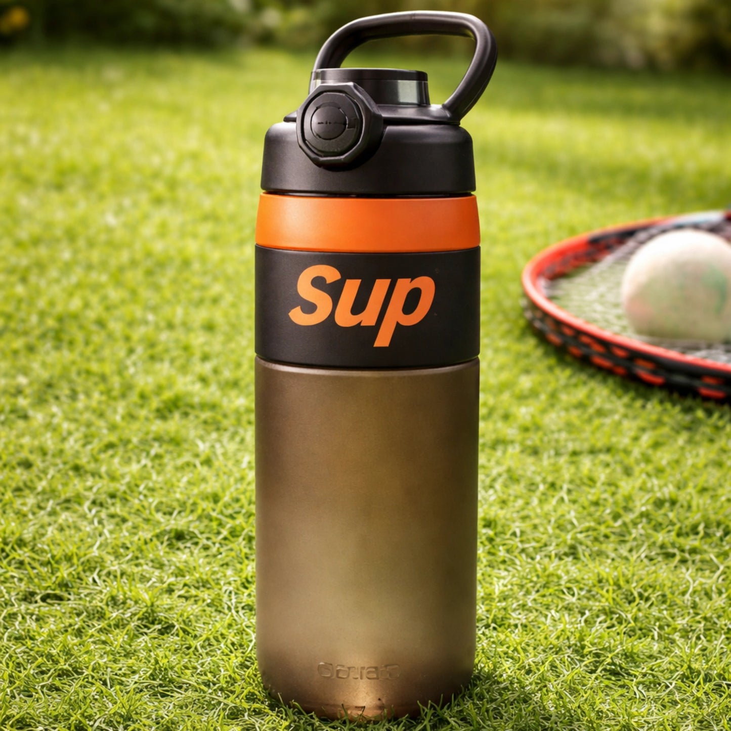 Insulated Water Bottle with Straw