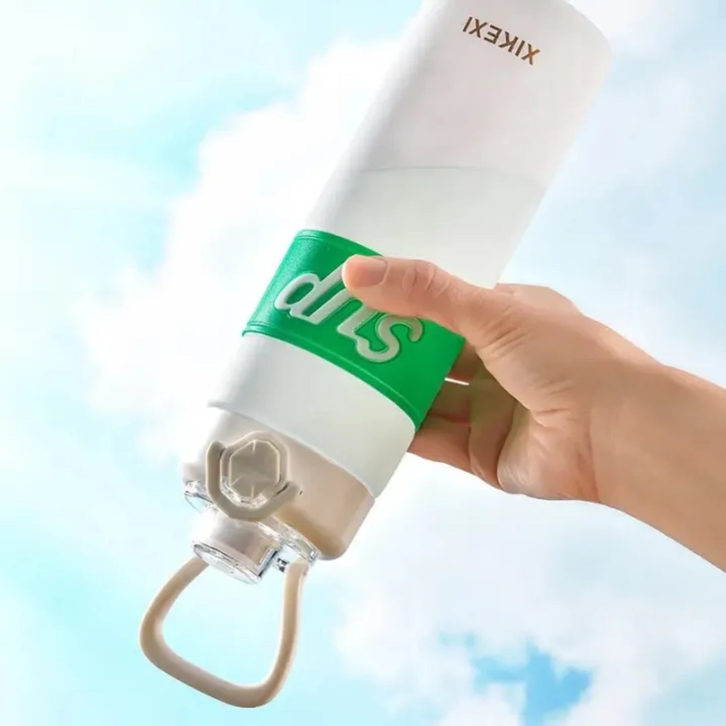 Insulated Water Bottle with Straw