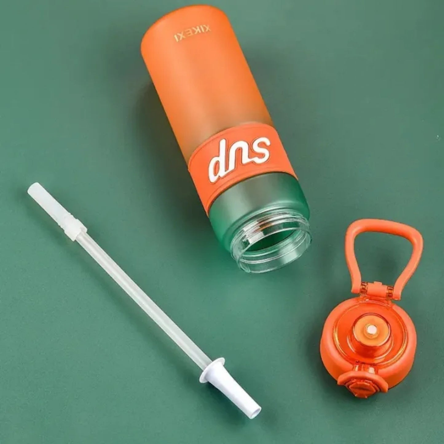 Insulated Water Bottle with Straw