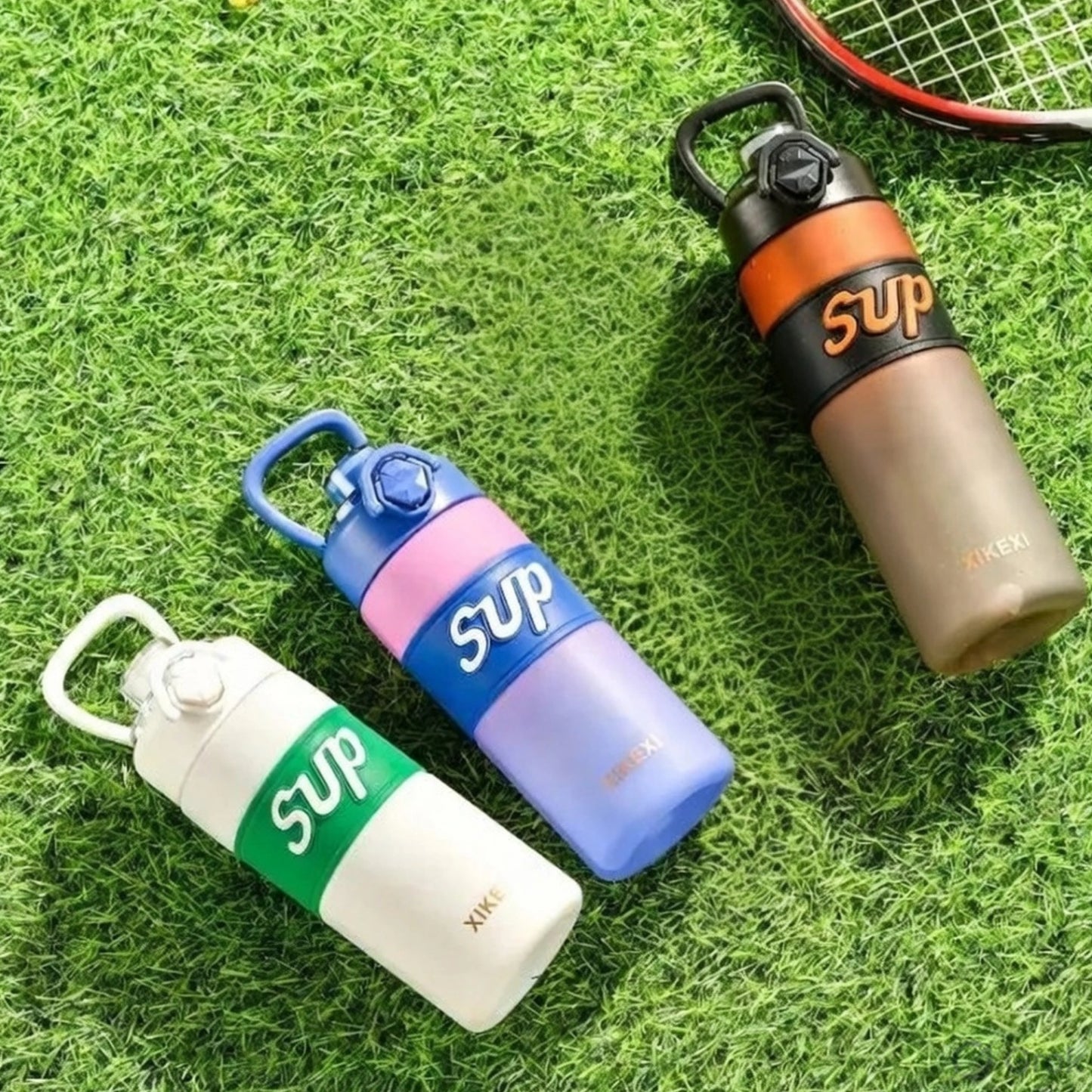 Insulated Water Bottle with Straw