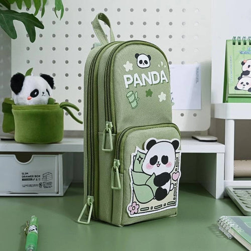 Panda Large Capacity Pencil Pouch Organizer