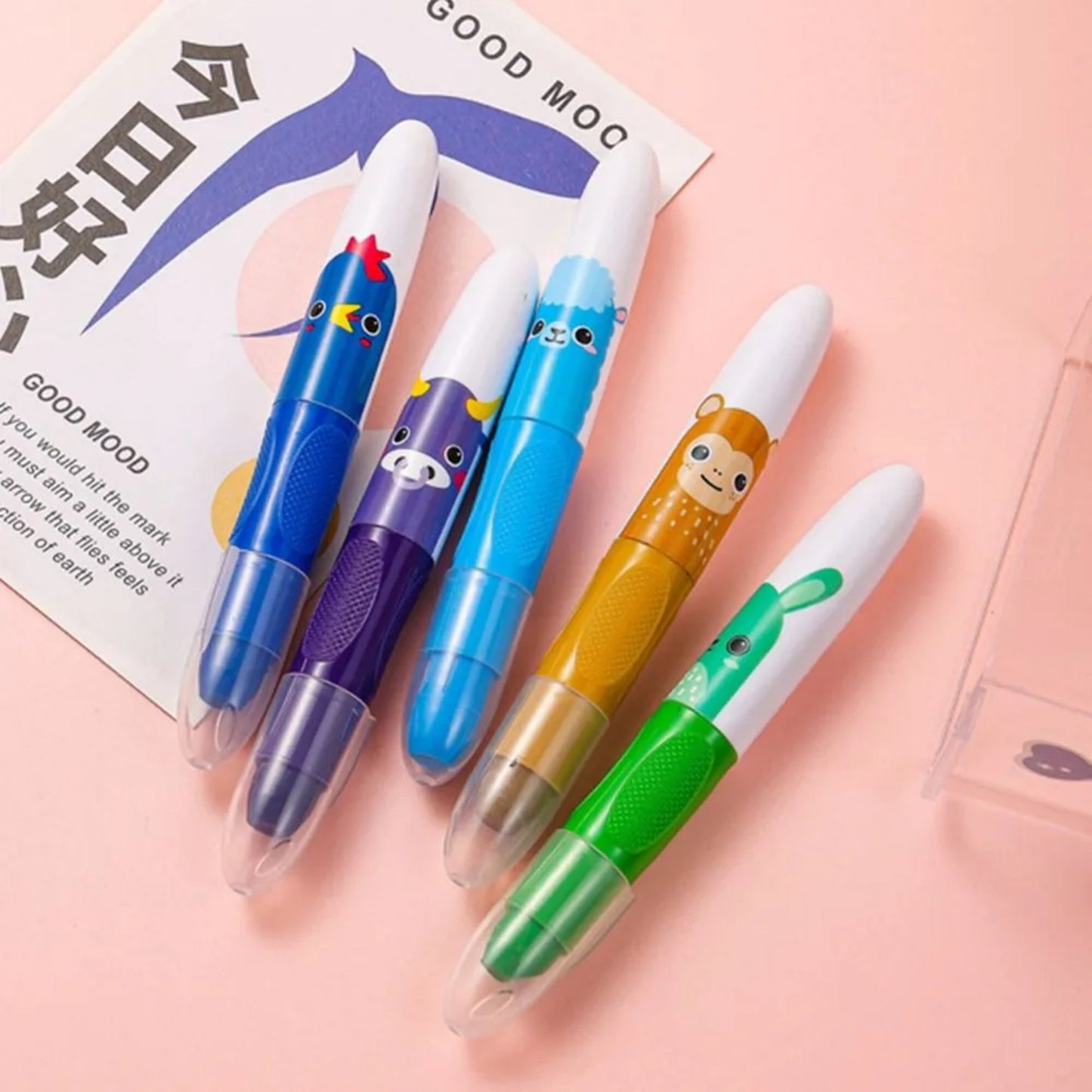 12 Color Twistable Crayons Set
