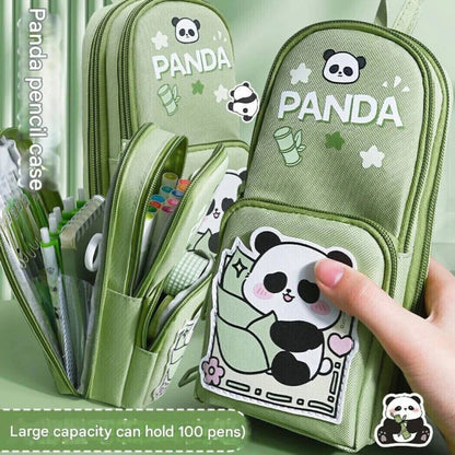 Panda Large Capacity Pencil Pouch Organizer