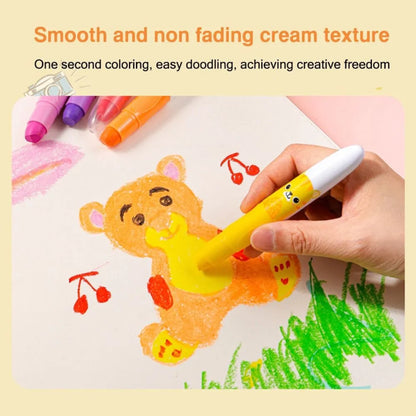 12 Color Twistable Crayons Set