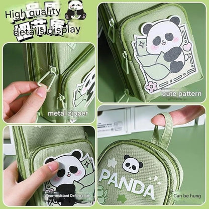 Panda Large Capacity Pencil Pouch Organizer