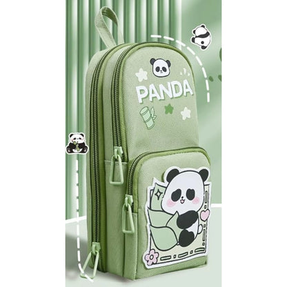 Panda Large Capacity Pencil Pouch Organizer
