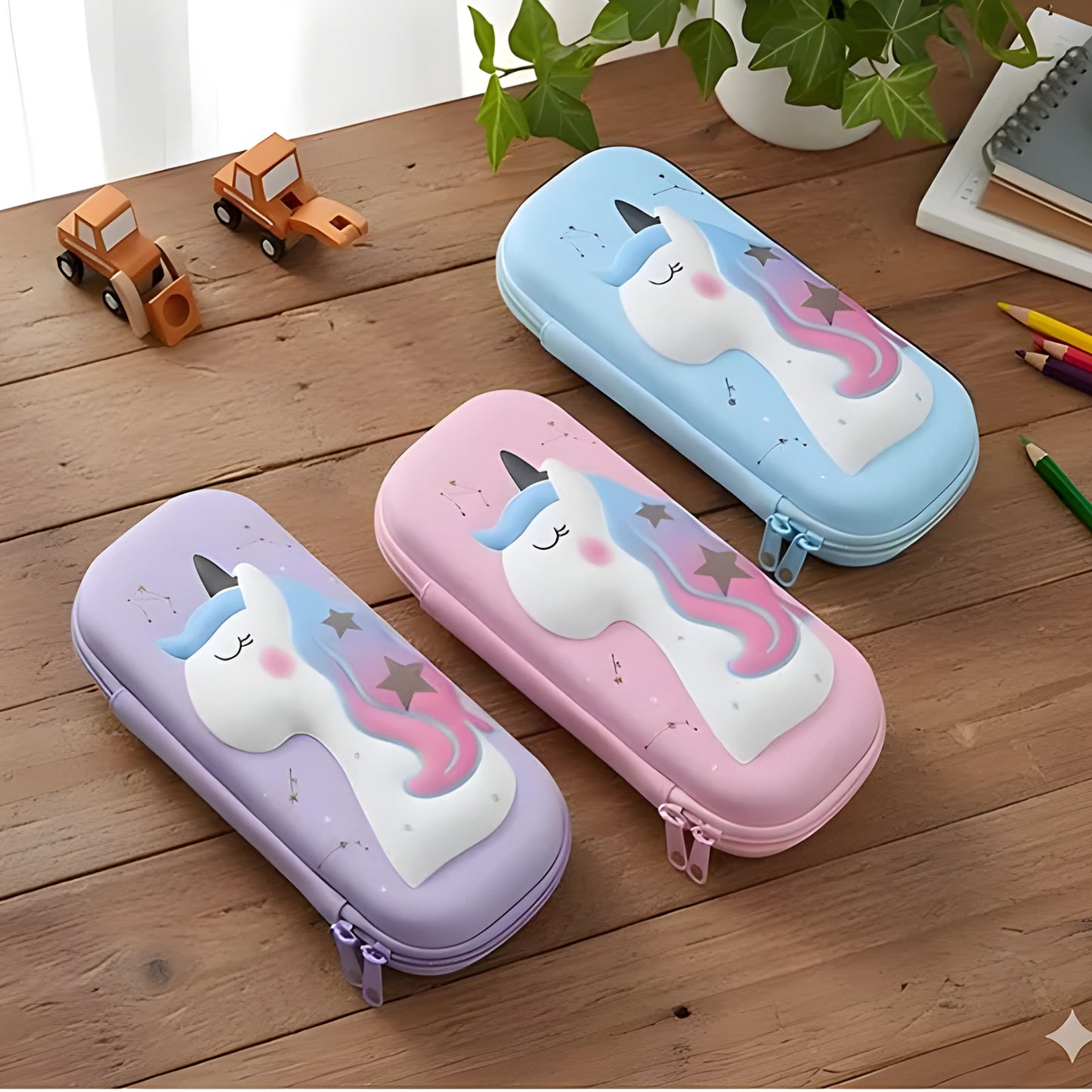 Unicorn Hard Shell Pencil Case