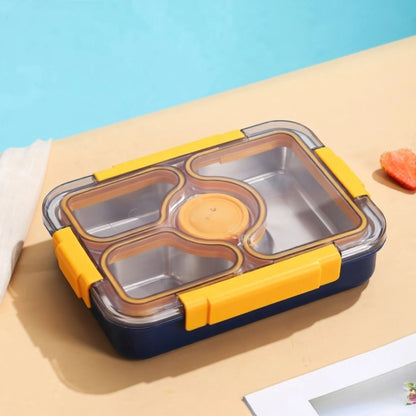 Stainless Steel Bento Lunch Box with Sauce Cup
