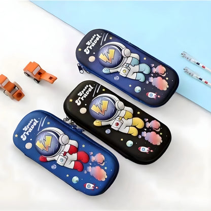 Space Travel Hard Shell Pencil Case