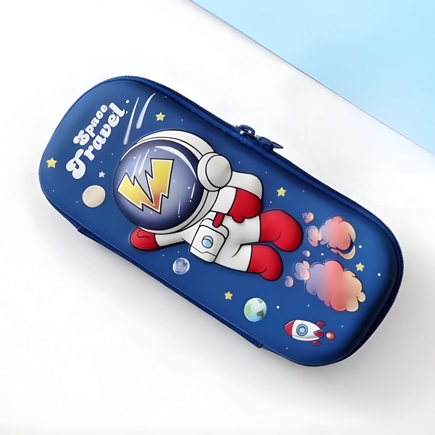 Space Travel Hard Shell Pencil Case