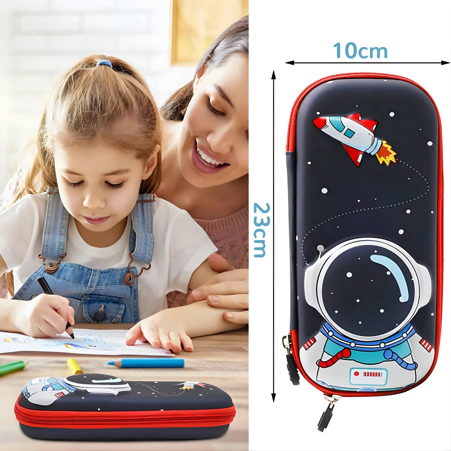 Space Explorer 3D Pencil Box